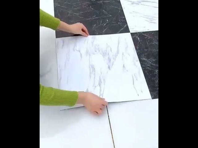 Vinyl tiles Flooring self adhesive Marble Floor Stickers Self Adhesive Vinyl tile for flooring