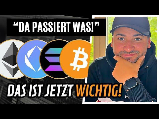 Bitcoin: "Da passiert grade was!" | Blockchain Bewertung! | Solana Blink | ENS | Smart Money Insider