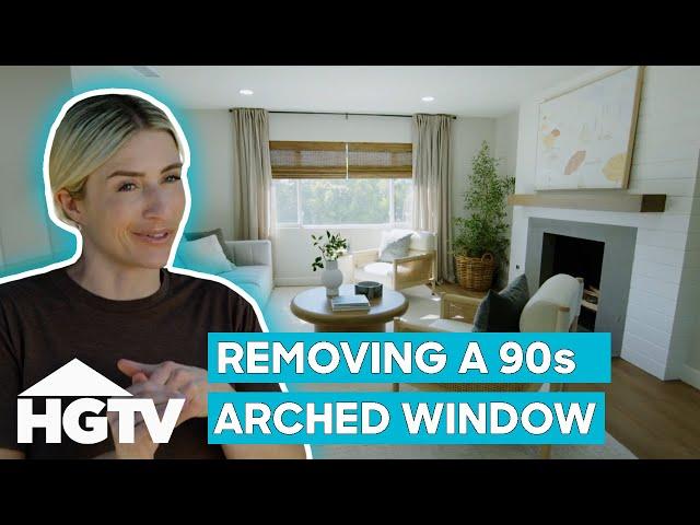 Jasmine Roth Modernises A Dangerous 90's Arched Window | Help! I Wrecked My House