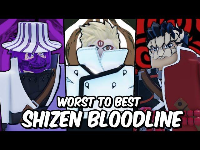 Every Shizen Bloodline RANKED From WORST To BEST! | Shindo Life Bloodline Tier List