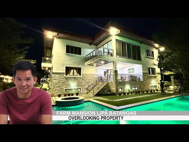 2.7 HECTARES LAKE VIEW PERFECT FARM MANSION LIPA CITY BATANGAS | OVERLOOKING FARMHOUSE TOUR C88