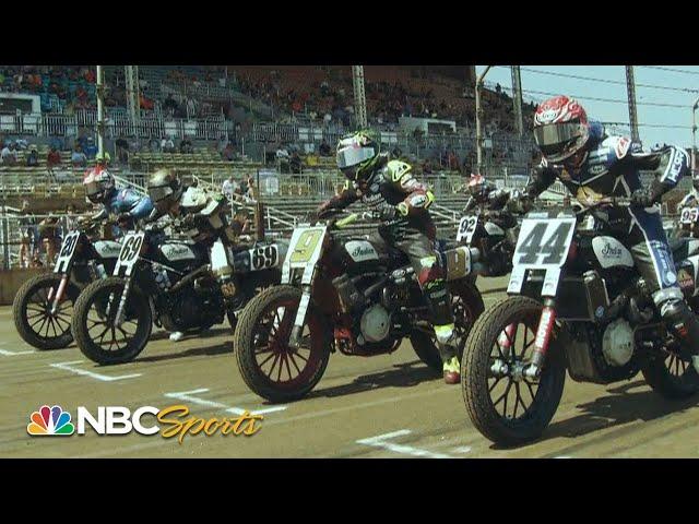 American Flat Track: Springfield Race 2 | EXTENDED HIGHLIGHTS | 9/13/21 | Motorsports on NBC
