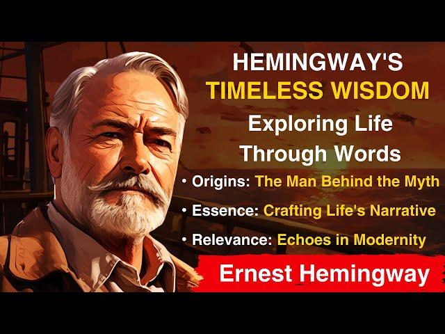 Best 30 Ernest Hemingway Quotes Every Writer Should Know: Mastering the Art of Words