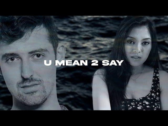 Laurier Lachance - U Mean 2 Say [feat. Monique Lualhati] (Official Lyric Video)