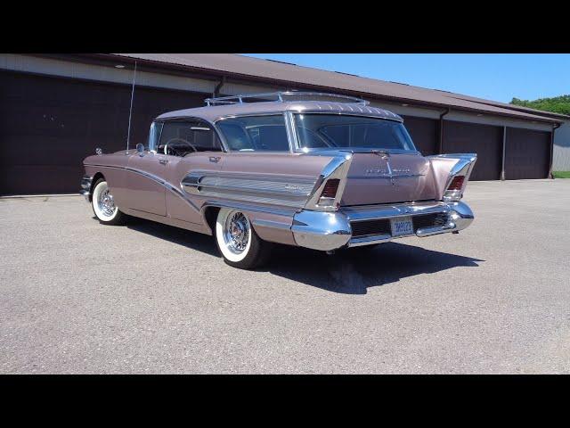 1958 Buick Caballero Estate Station Wagon in Laurel Mist & Ride on My Car Story with Lou Costabile