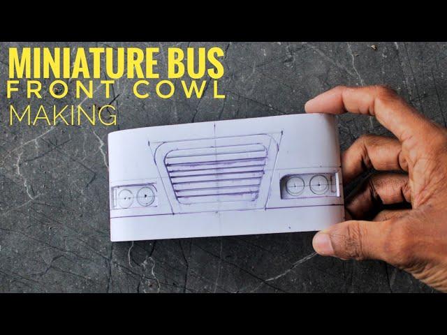 Miniature Bus Front Cowl Making | Miniature Bus Making |  Irfan Thalassery |