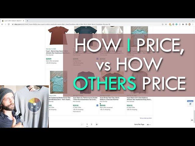 How I Determine Prices For My Ebay Listings [Live Market Research]