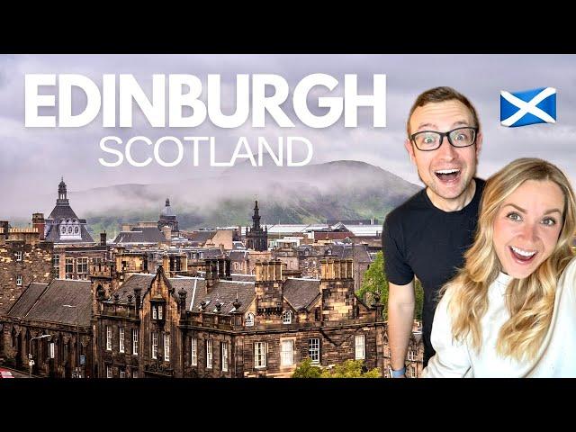 How Have We Never Been Here?! 4 Day Travel Guide & VLOG in Edinburgh Scotland 󠁧󠁢󠁳󠁣󠁴󠁿