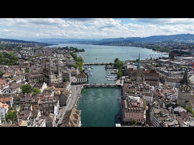 Zürich, Switzerland | 4K Drone Footage