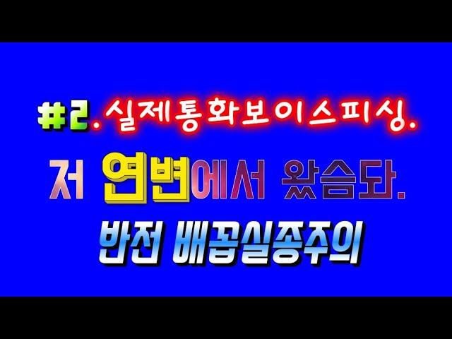 보이스피싱.조선족금융사기꾼