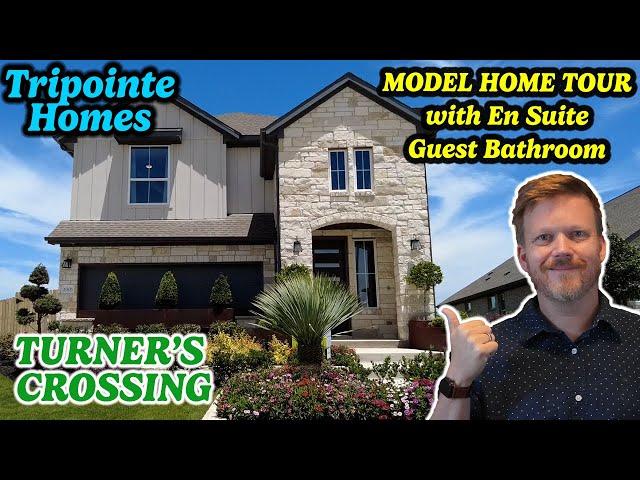 Austin Tx Home For Sale | Inside a NEW Tripointe Home in TURNER'S CROSSING