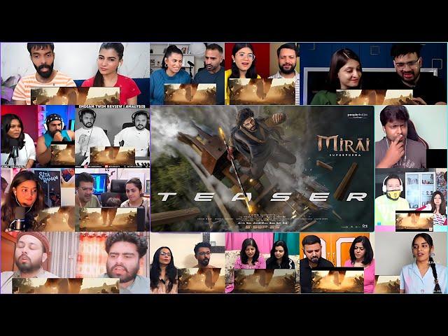 Mirai Hindi Teaser Mashup Reaction | Teja Sajja | Manchu Manoj @Keepcalmmashup