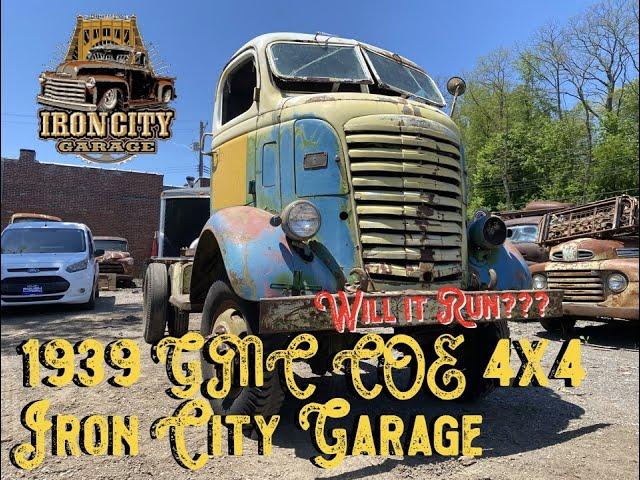 WILL IT RUN AFTER 60 YEARS?? 1939 GMC COE 4x4 [BARN FIND]