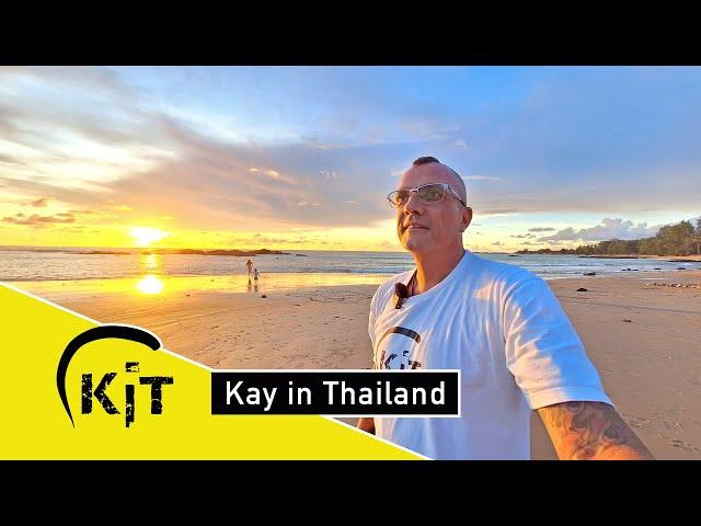 Khao Lak, neues Hotel, Strand, Sonnenuntergang