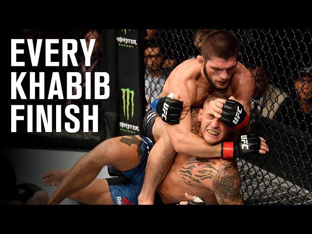 Every Khabib Nurmagomedov Finish