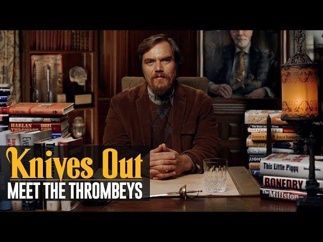 Knives Out (2019 Movie) Meet the Thrombeys: Blood Like Wine Publishing – Michael Shannon