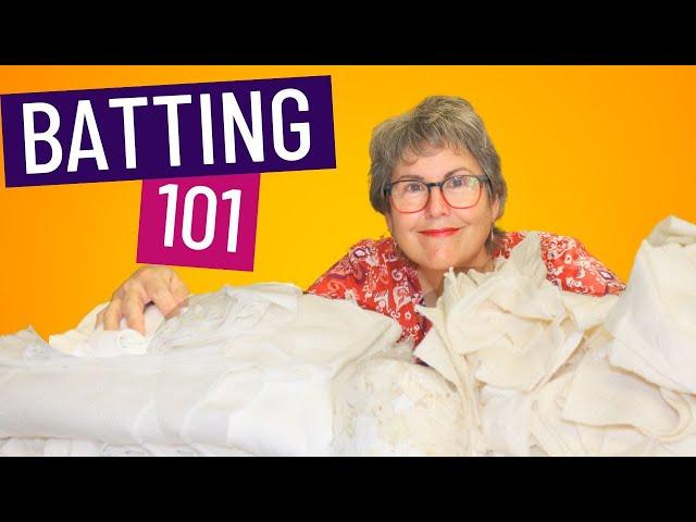  QUILT BATTING - What Every Beginning Quilter Should Know