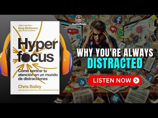 HYPER FOCUS by Chris Bailey Audiobook | Book Summary in English