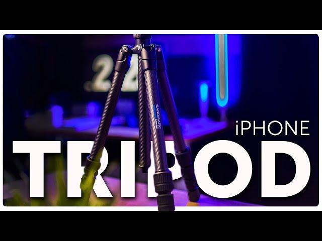 The Best Tripod for your iPhone! Sandmarc Carbon Tripod