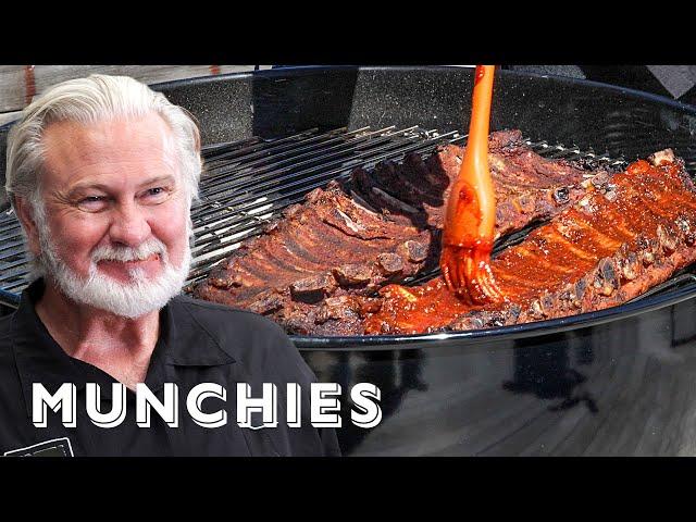 How To Make Ribs on a Charcoal Grill with Myron Mixon, BBQ Champion