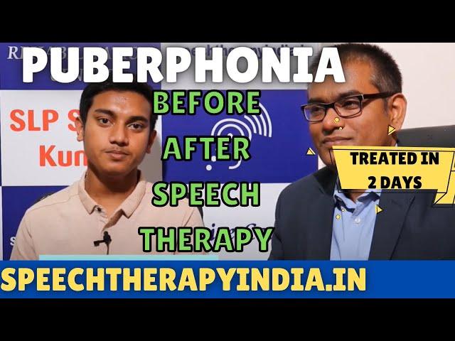 SLP Sanjay Kumar: Pre -Post Puberphonia | 2 Days Voice Therapy | Phonatory Gap | Kharagpur Guy