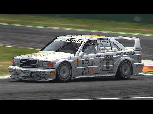 Mercedes 190 E 2.5-16 Evo II DTM Ex Rosberg - GLORIOUS Intake Sound on Track!