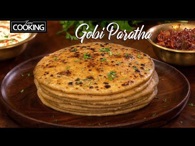 Gobi Paratha | Cauliflower Stuffed Paratha | Lunch Ideas | Easy Dinner Recipes | Paratha Recipe