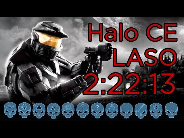 [WR] Halo CE LASO Speedrun in 2:22:13