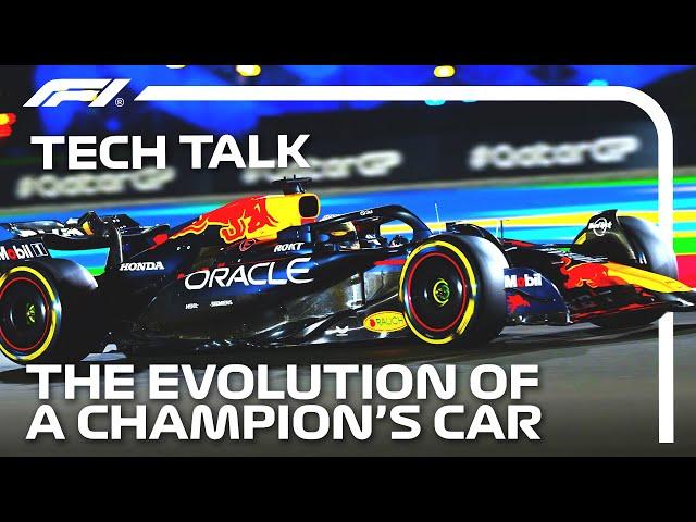 The Evolution of Max Verstappen's Championship Car | F1TV Tech Talk | Crypto.com