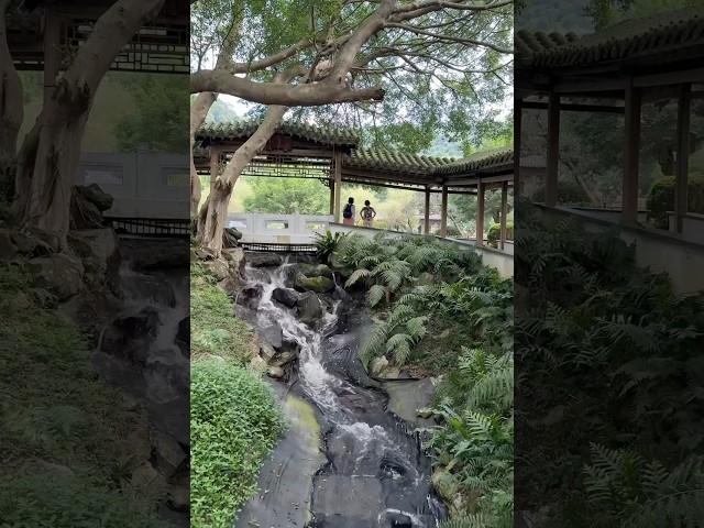 台北士林至善園，古色古香仿宋代庭園美景免費入園。