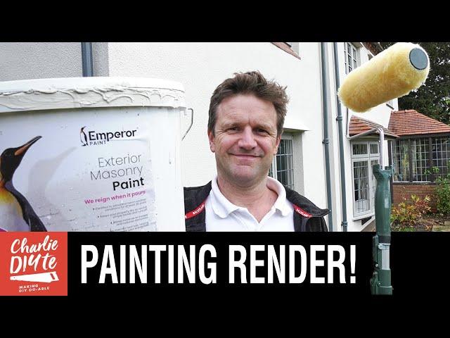 How to Paint Exterior Rendered Walls