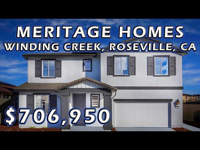 Meritage Homes | Roam at Winding Creek, Roseville, CA  | Res 5~2833sqft | Sacramento Real Estate