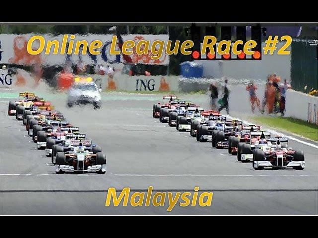 F1 2012 Online League S1E2: GP of Malaysia - Just keep your head down and concentrate...! [60HD]