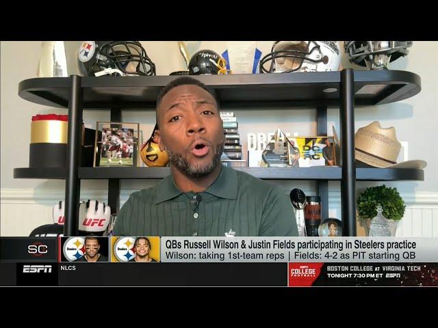 Steelers are sabotaging their season! - Ryan Clark on PIT benching Justin Fields for Russell Wilson