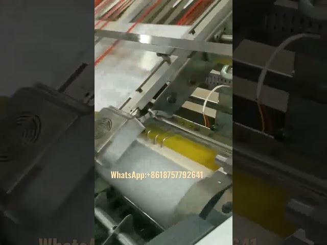 High speed flute laminator runs at 110m/min stably