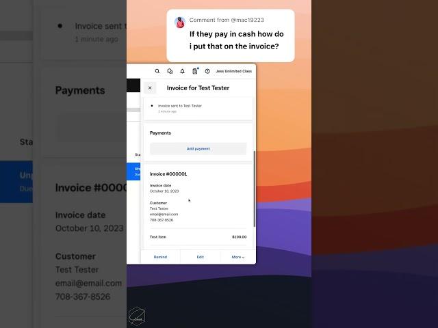 How to add cash payments to Square Invoices  |Mastering Square
