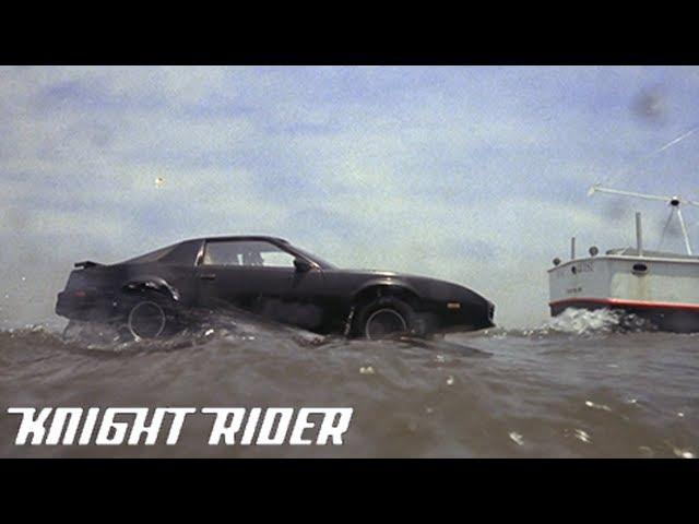 K.I.T.T. fährt über das Wasser | Knight Rider Deutschland