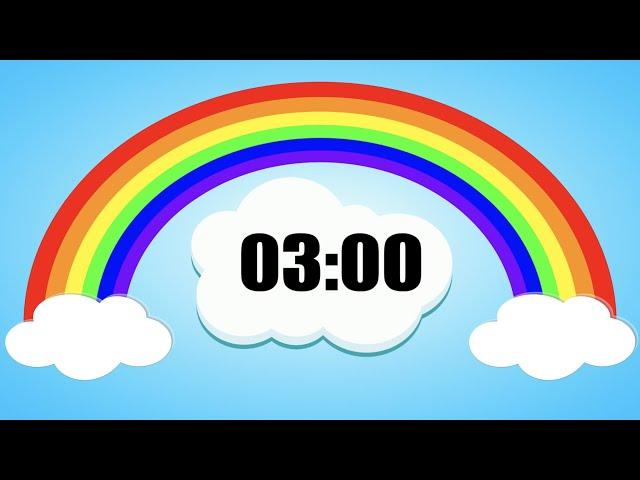 3 Minute Rainbow Timer