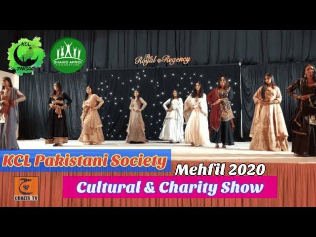 King's College London Pakistani Society Arranged Annual Charity Show Mehfil 2020 KCL Paksoc