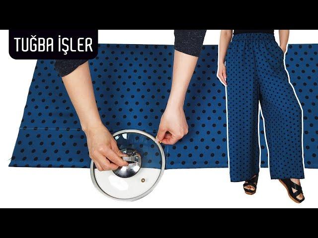 Making Trousers with Pockets (Easy Way) | Tuğba İşler