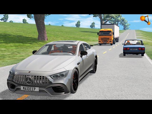 МАКСИМАЛЬНАЯ СКОРОСТЬ! РАЗОГНАЛ МЕРСЕДЕС ДО 400 КМ/Ч | BeamNG.drive