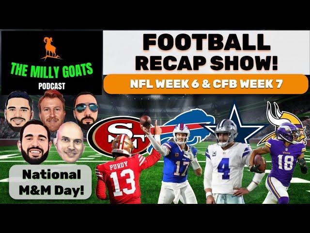 NFL Week 6 Fire Flames Recap, Ohio State went Cowboys, & Football Shambles Meter