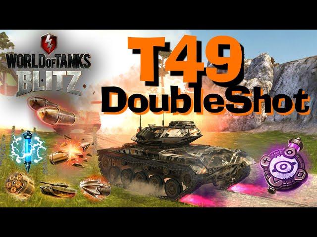 WOT Blitz Uprising || T49 Doubleshot || Flank and Spank