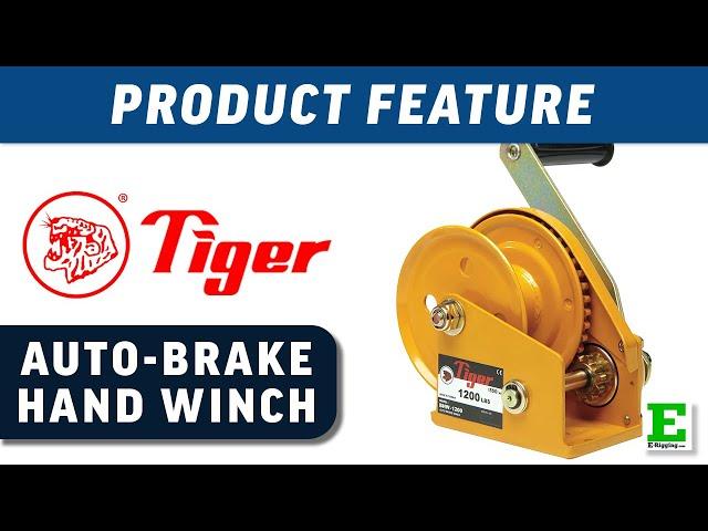 Tiger Lifting Automatic Brake Hand Winches | E-Rigging Products