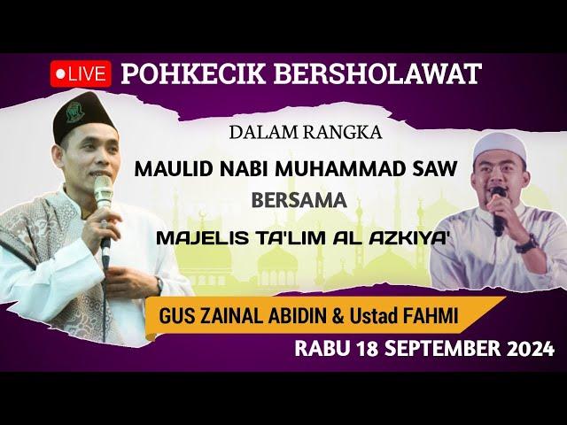  Live pengajian hari ini gus zainal abidin rabu 18 september 2025