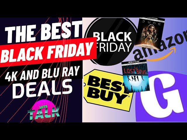 THE BEST BLACK FRIDAY DEALS FOR 4K BLU RAYS AND BLU RAYS