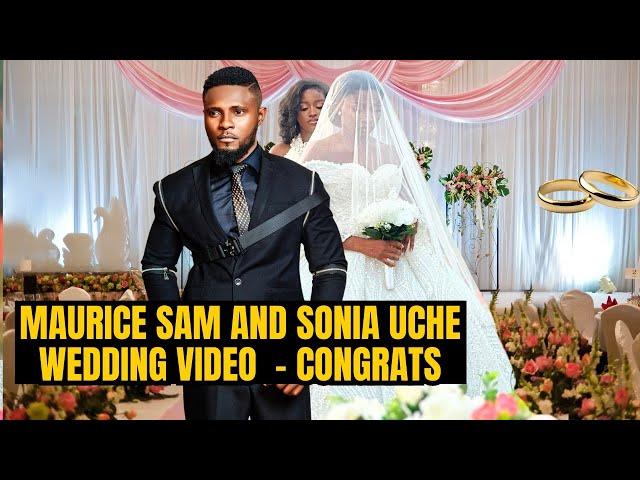 Maurice Sam and Sonia Uche Wedding Video! Congratulations  #mauricesam #soniauche