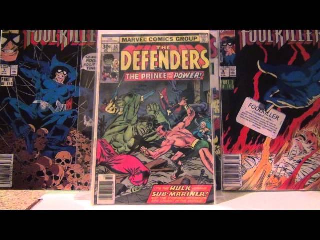 5/16/2013 My complete Defenders Comic Book run of vol 1,2 and 3 and some extras!