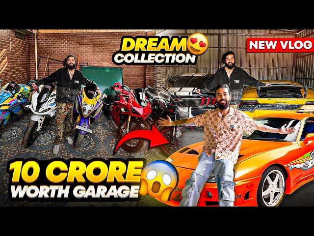 10Cr Ka Dream Garage Tour  Lambo Musntag Supra Superbikes