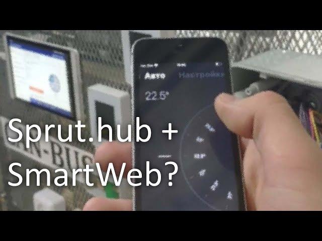 SmartWeb + умный дом Sprut.hub (Акватерм 2021)